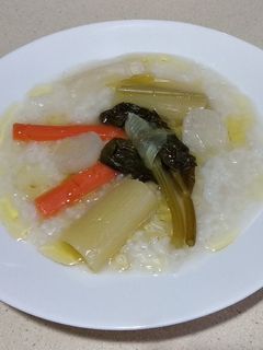 Una foto de Sopa de arroz asiàtica