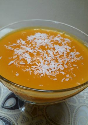صورة لوصفة مهلبية جزر صحية (دايت)