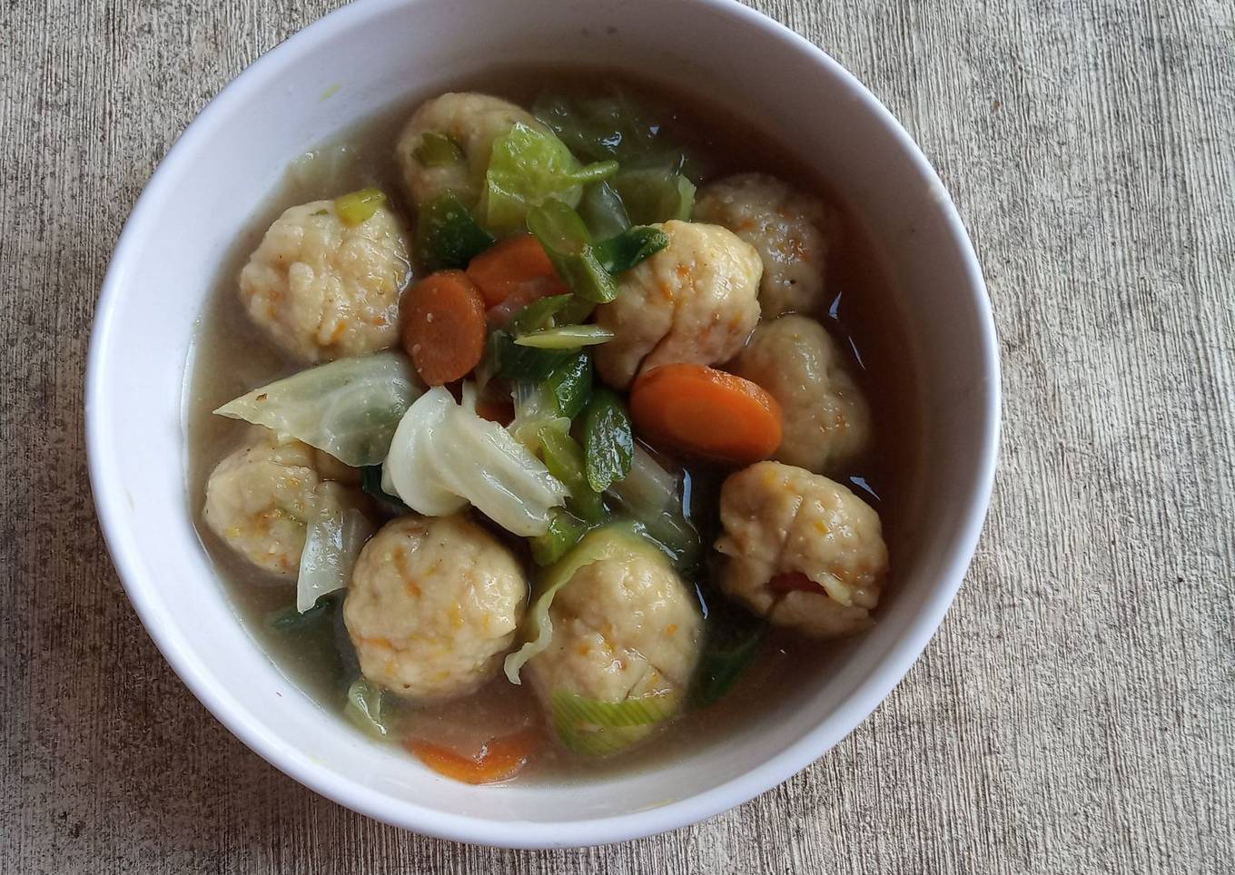 Sop Bakso Tempe