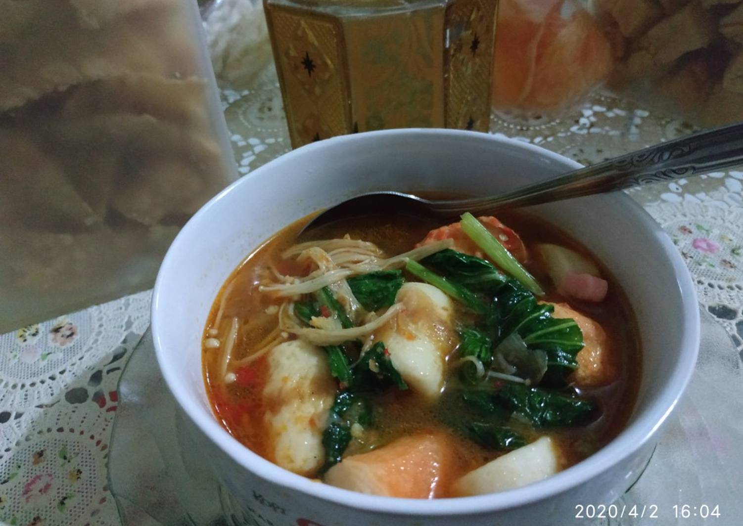 Resep Suki Home Made Kuah Tomyam Oleh Indri Yulistiani Cookpad