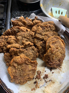 Una foto de Milanesas de carne picada