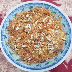A picture of Colourful seviyan.