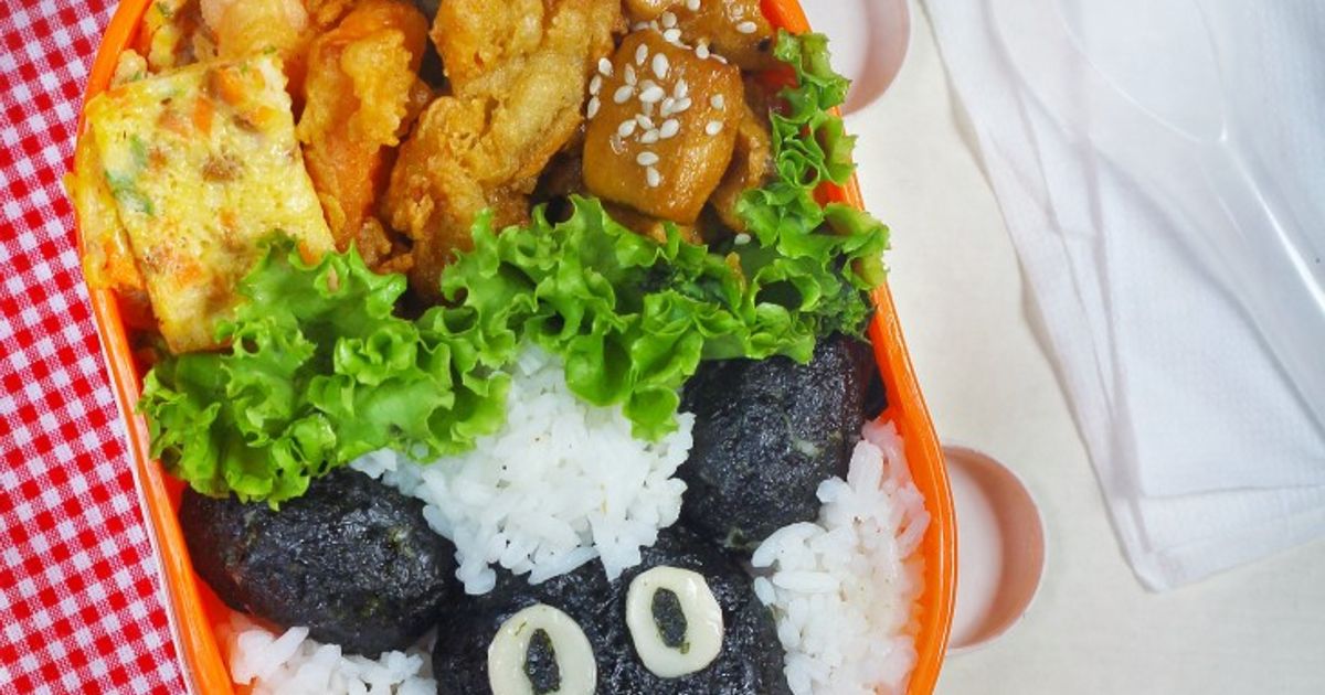 Resep Bento Resep Bento Shaun The Seep oleh herlin wulan - Cookpad