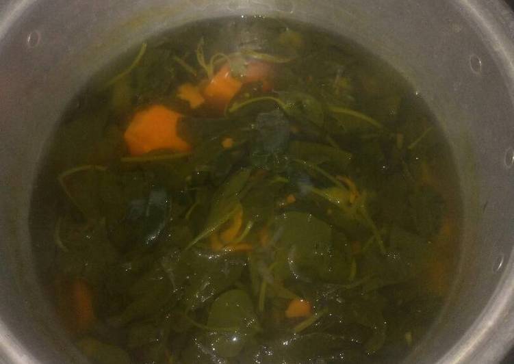 Sayur asam ubi rambat