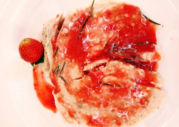 Resep Steam tuna saos strawberry, Sempurna