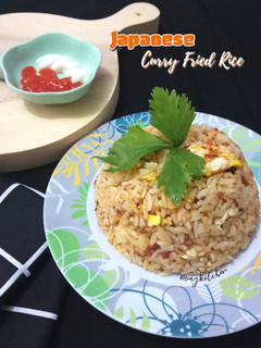 Foto resep Japanese Curry Fried Rice