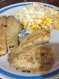 Filete de pescado a la plancha