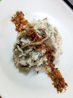 Foto di Risotto ai carciofi con crumble di sponsali
