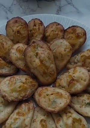 Une photo de Madeleines au Fromages