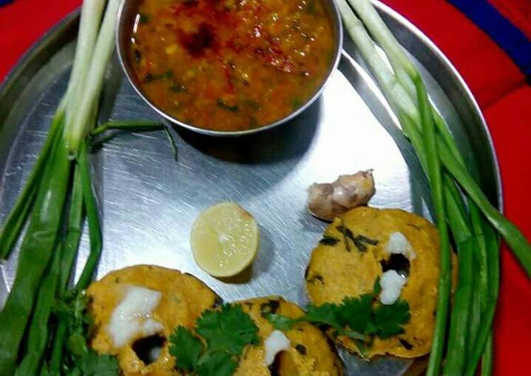 How to Make Makka ke aate ke dhokle