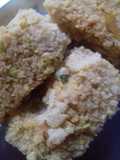 Suji almond barfi
