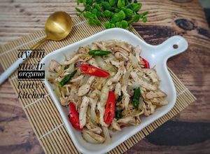 Foto resep Ayam Suwir Oregano