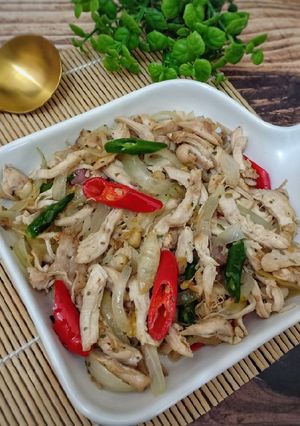 Foto resep Ayam Suwir Oregano