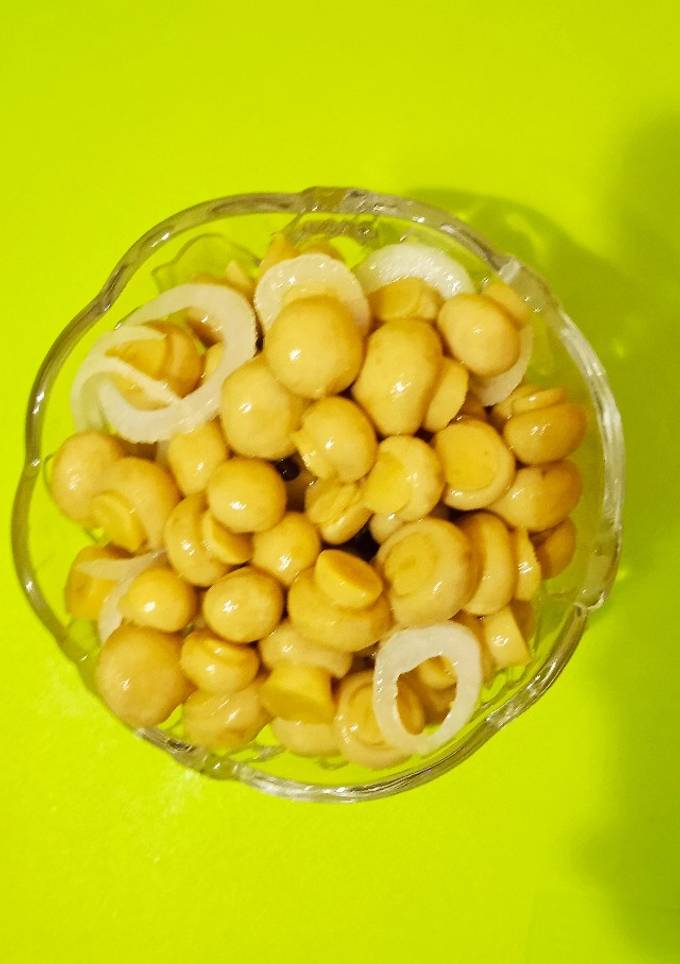 Мариновані печериці