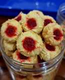 Thumbprint Cookies Stroberi