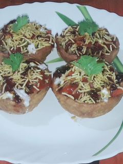 बास्केट चाट (Basket chat recipe in Hindi) रेसिपी मुख्य फोटो