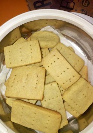 A picture of Scottish short bread cookies(Xubeedat Cuisine).