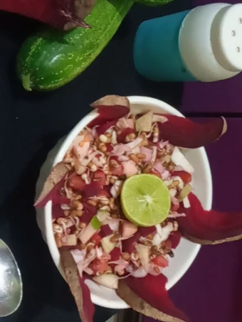 Easy Steps to Make|Recipe} Multicolour Sprout Salad, Perfect