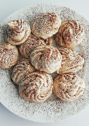Une photo de Biscuit façon meringue