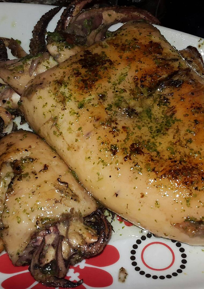 Una foto de Chocos a la plancha