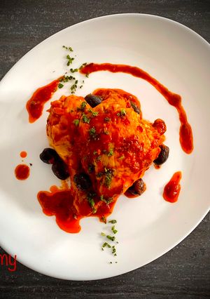 A picture of Chicken Cacciatore.