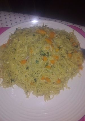 A picture of Vegetable noodles.