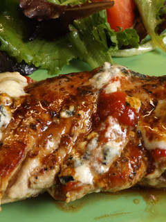 Una foto de Solomillo de cerdo Duroc con Gorgonzola