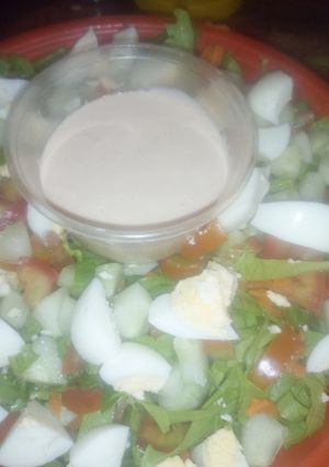 A picture of Simple salad dressing.