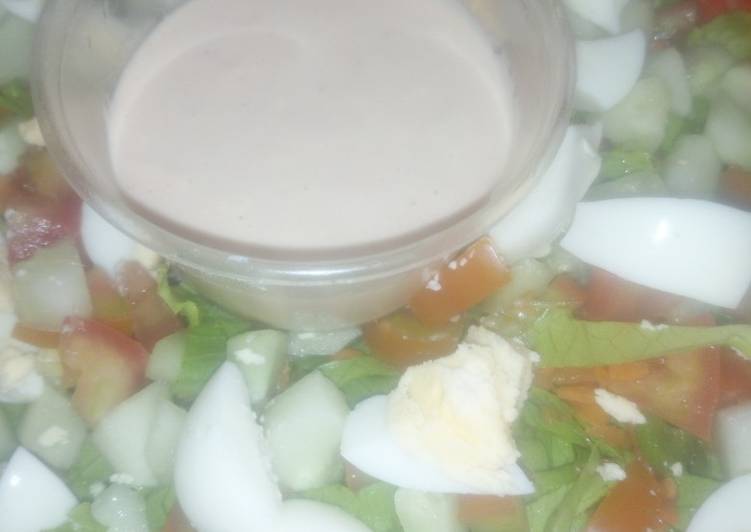Easiest Way to Prepare Perfect Simple salad dressing