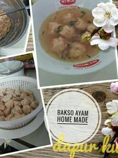Foto resep Bakso ayam home made