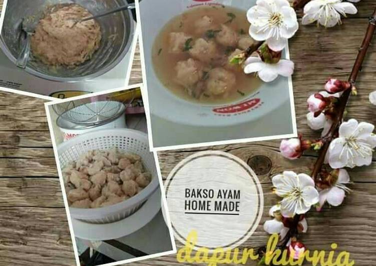 Bakso ayam home made