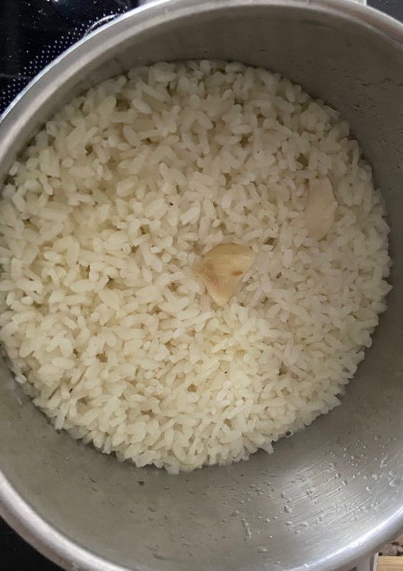 Una foto de Arroz Cocido con Sabor