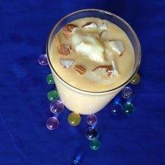 A picture of Mango shrikhand rabdi pey.