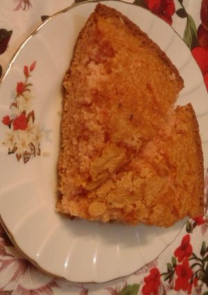عکسی از دستور کیک ژله ای آلبالویی