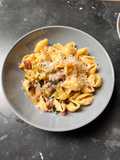 Conchiglie con Zucchine e Sopressa