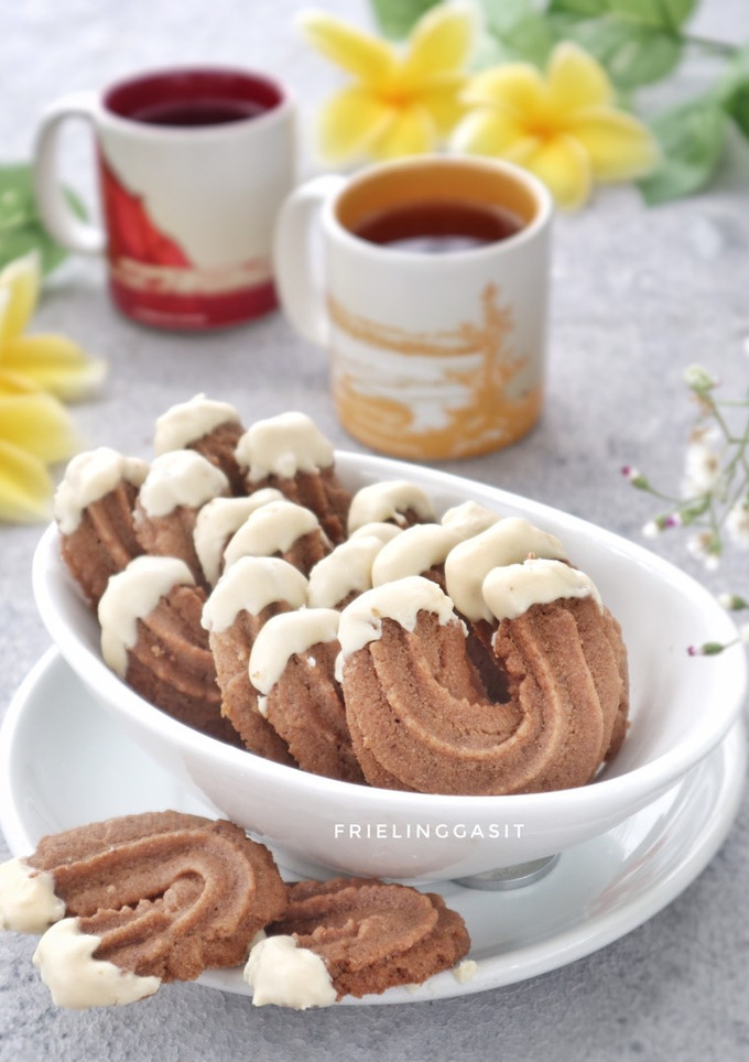 Foto resep Semprit Coklat Kopi