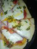 Pizza casera y chimi para pizza!!