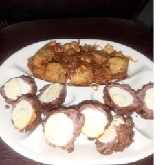 A picture of Scotch egg🍽🥚.