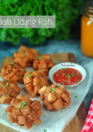 Foto resep Bola Udang Roti