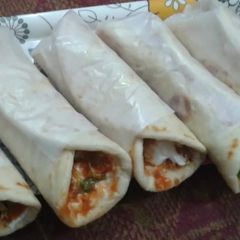 Chicken shawarma A picture of Chicken shawarma.