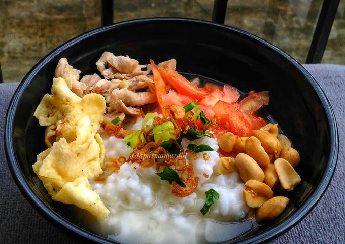 Bubur ayam gurih