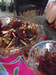 Una foto de Adobo ranchero para pierna, birria o gordas de horno tipo el Ocote