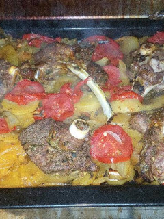 Una foto de Cordero al horno