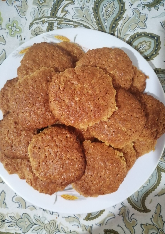 Una foto de Galletitas de avena y miel