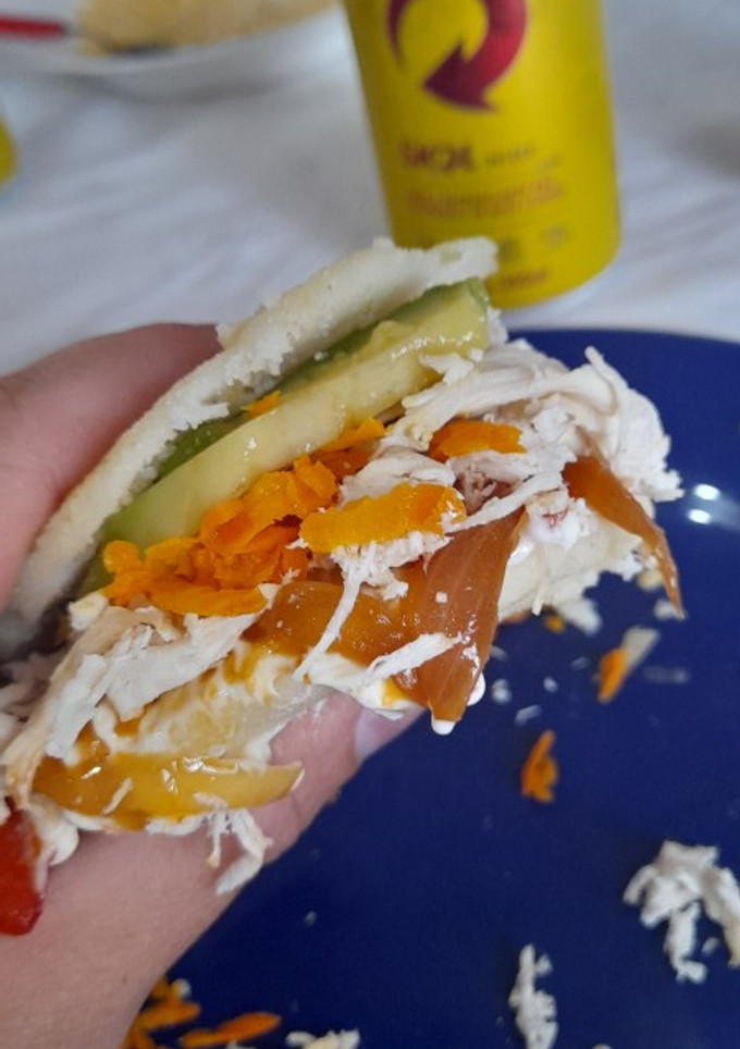 Una foto de Arepas
