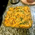 Sausage and Sage Pumpkin Pasta Bake