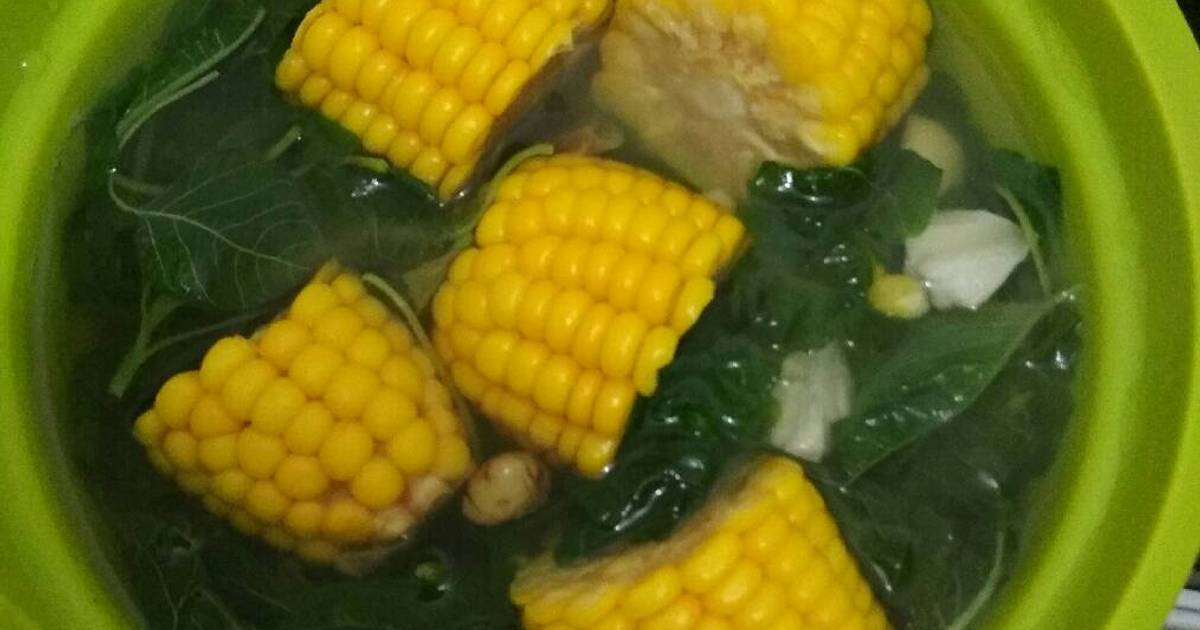 Resep Sayur Bening Bayam Dan Jagung Oleh Liana Cookpad