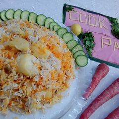 Aalo Ki Biryani A picture of Aalo Ki Biryani.