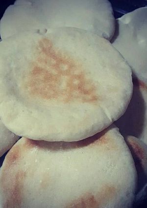 صورة لوصفة الخبز الشامي 🍪