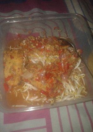 Foto resep Pecak Toge dan Oncom